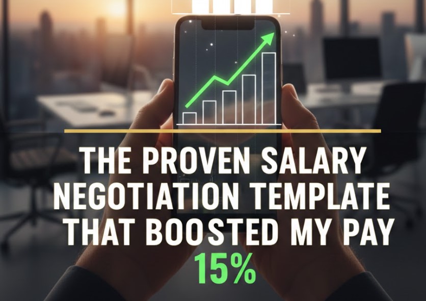 The Proven Salary Negotiation Template That Boosted My Pay by 15%